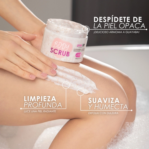 Exfoliante Body Scrub Pink Up