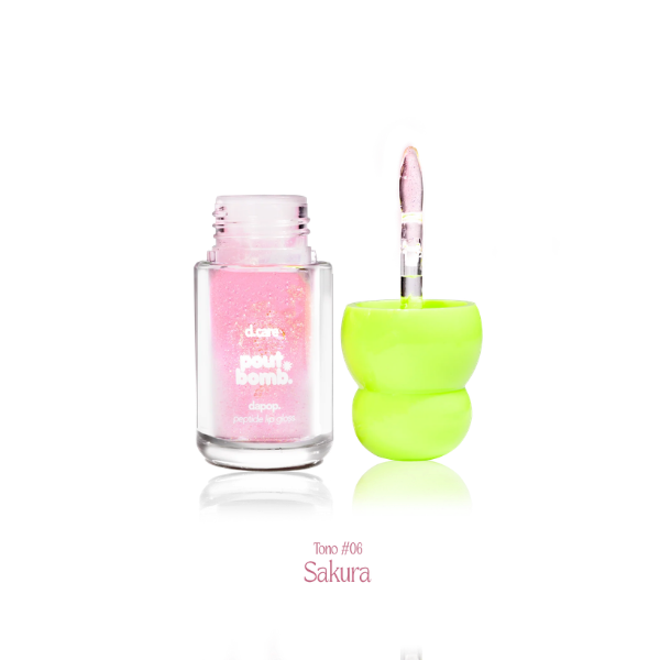 Lip Gloss Péptidos Pout Bomb Dapop