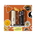 Set versión mini: Máscara de pestañas 10 aceites naturales negra + gel para cejas