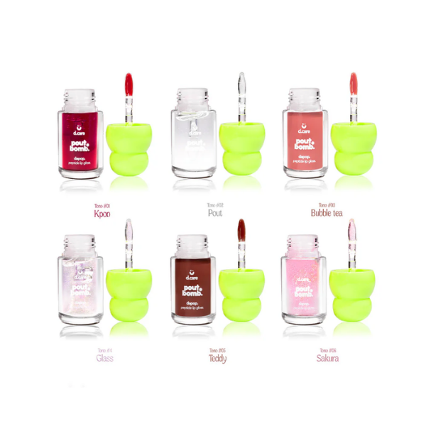 Lip Gloss Péptidos Pout Bomb Dapop