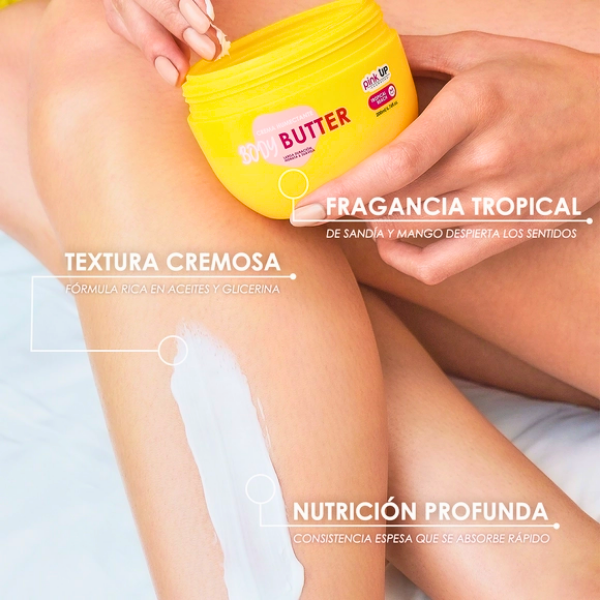 Crema Humectante Body Butter Pink Up