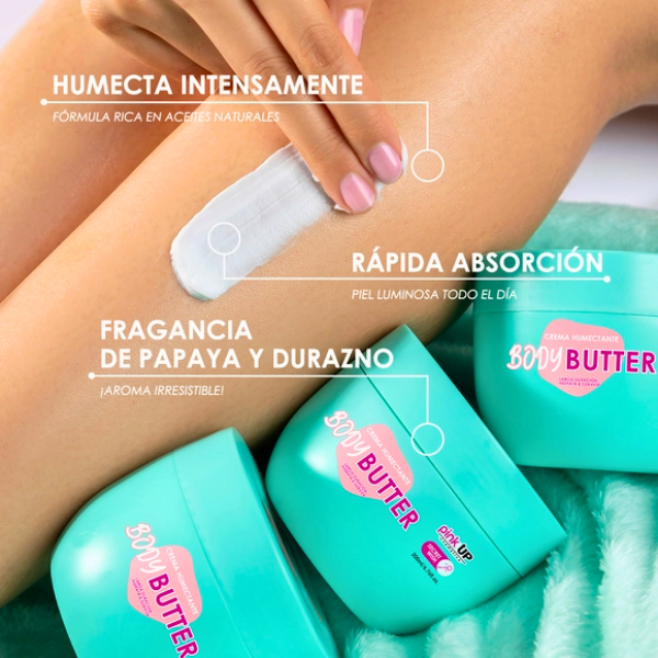 Crema Humectante Body Butter Pink Up