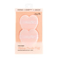 Esponjas Corazón Powder Puff con 2pzas