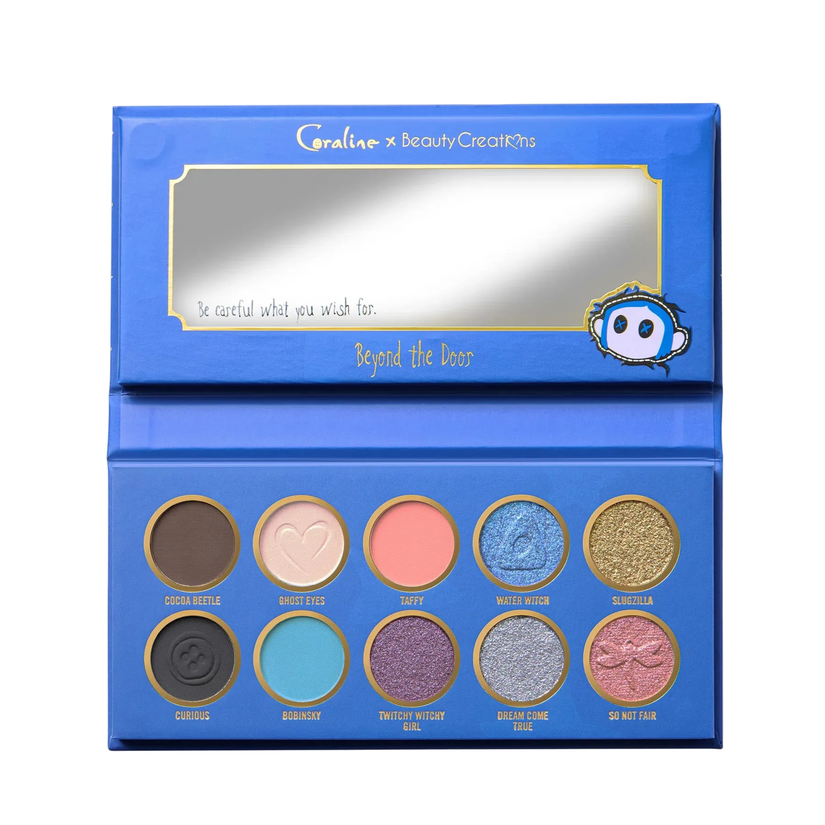 Coraline X Beauty Creations - Paleta De Sombras - Beyond The Door
