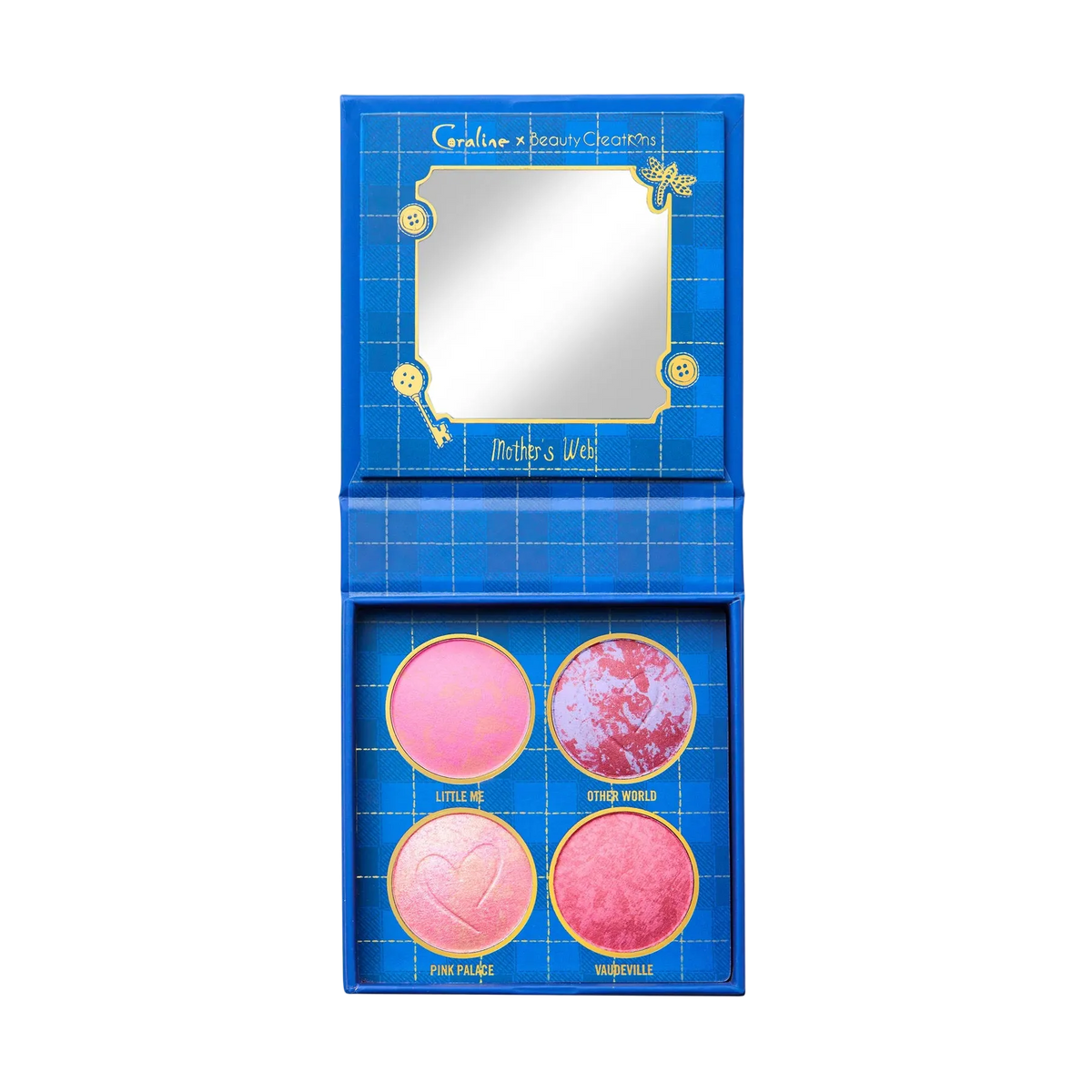 Coraline X Beauty Creations - Paleta De Rostro - Mother's Web