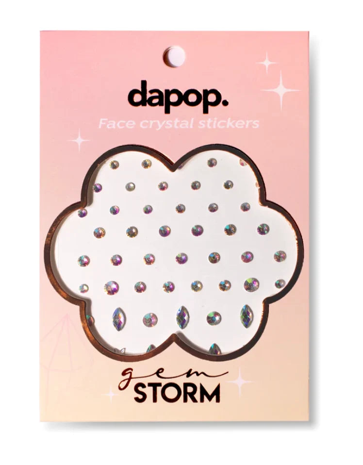 Decoración Gem Storm – Stickers Adhesivos para Maquillaje y Cabello