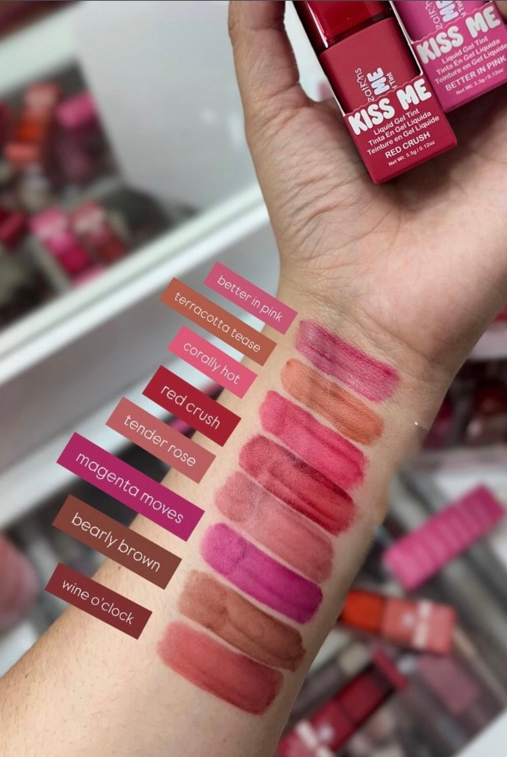 Tintas Kiss Me Liquid Gel