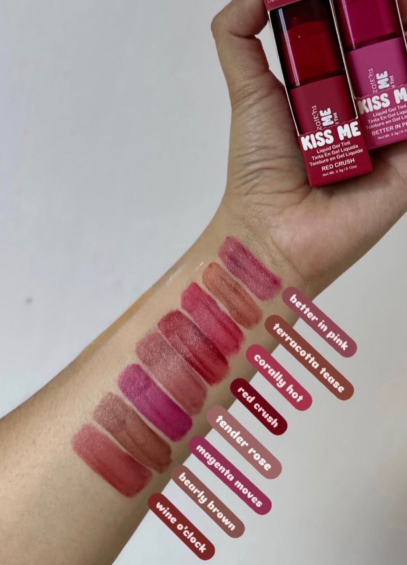 Tintas Kiss Me Liquid Gel