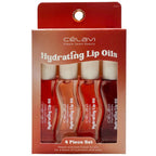 Peach Glow Lip Oil Set🍑✨ 4 piezas