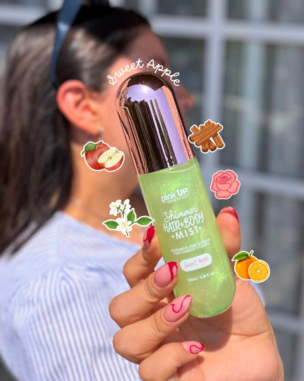 Shimmer Hair + Body Mist ✨ Glow + aroma en un solo spray