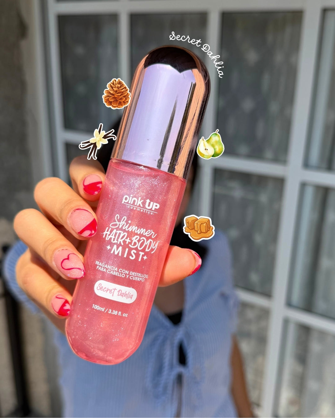 Shimmer Hair + Body Mist ✨ Glow + aroma en un solo spray
