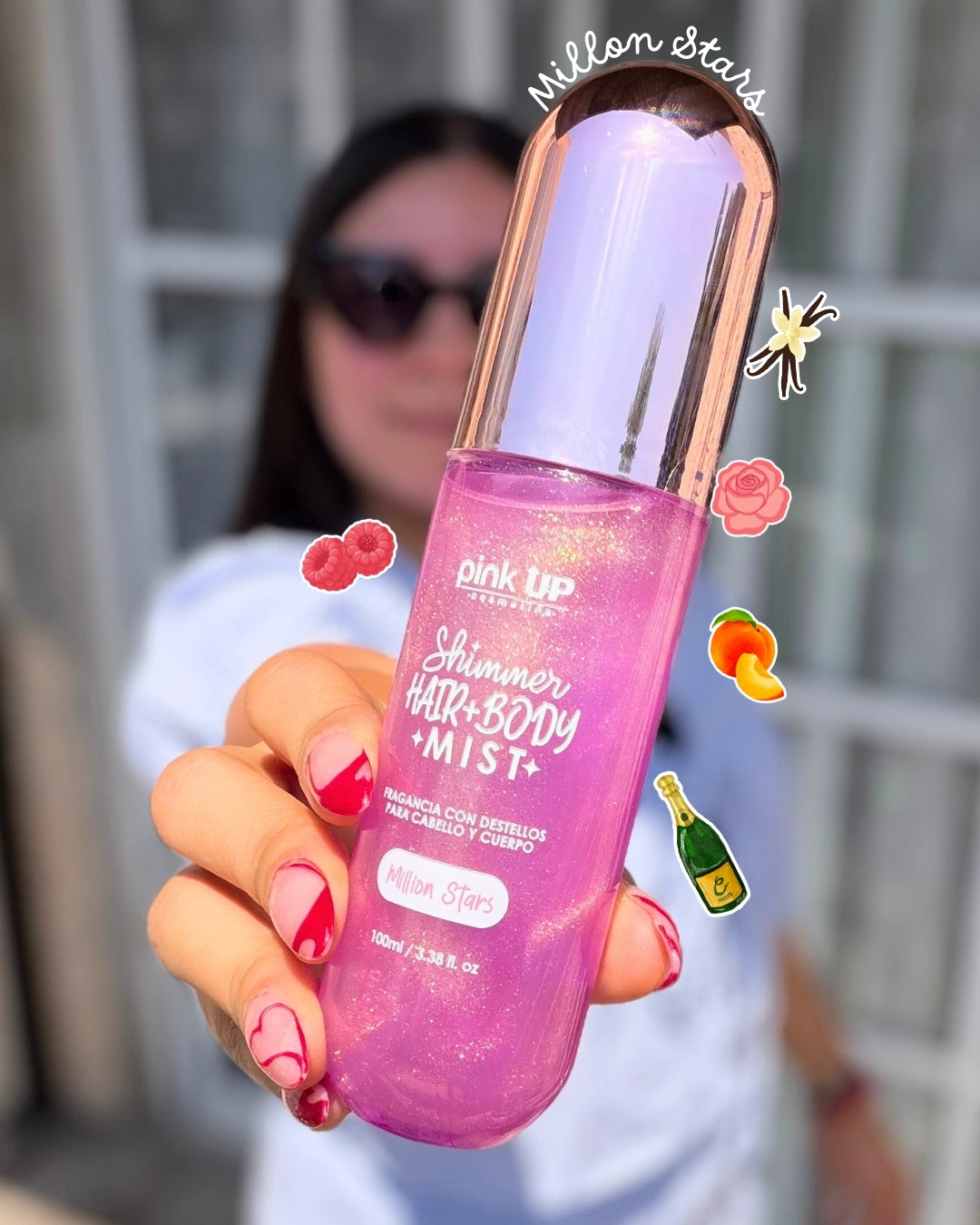 Shimmer Hair + Body Mist ✨ Glow + aroma en un solo spray