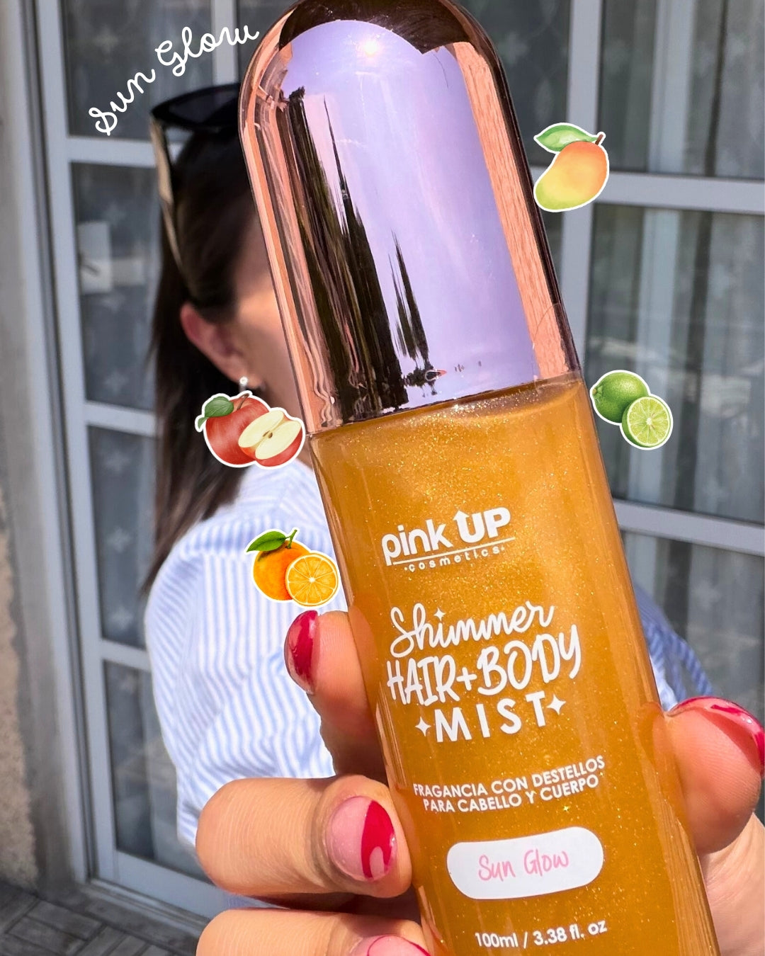 Shimmer Hair + Body Mist ✨ Glow + aroma en un solo spray