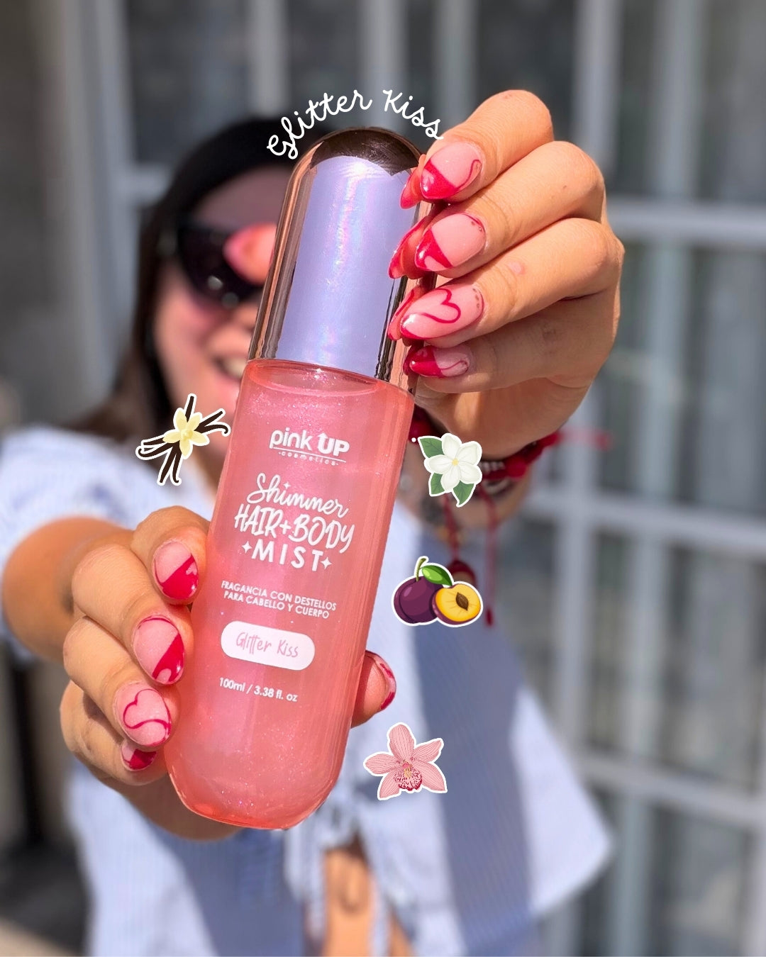 Shimmer Hair + Body Mist ✨ Glow + aroma en un solo spray