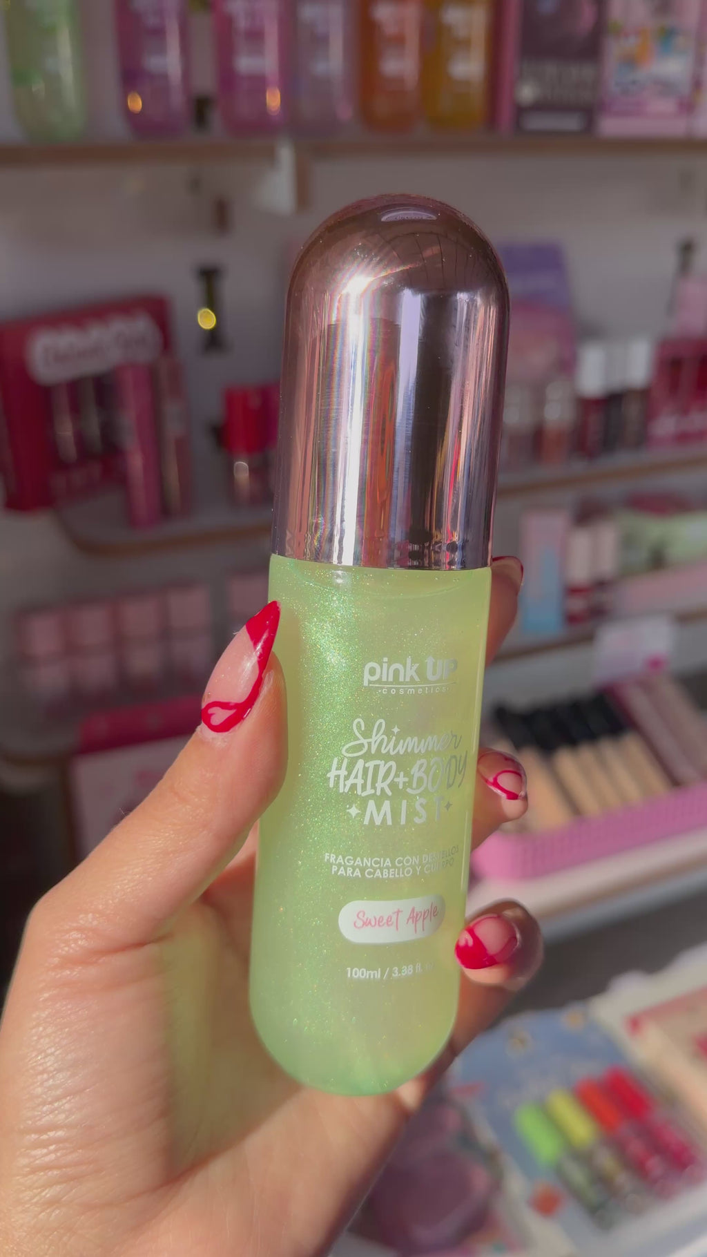 Shimmer Hair + Body Mist ✨ Glow + aroma en un solo spray