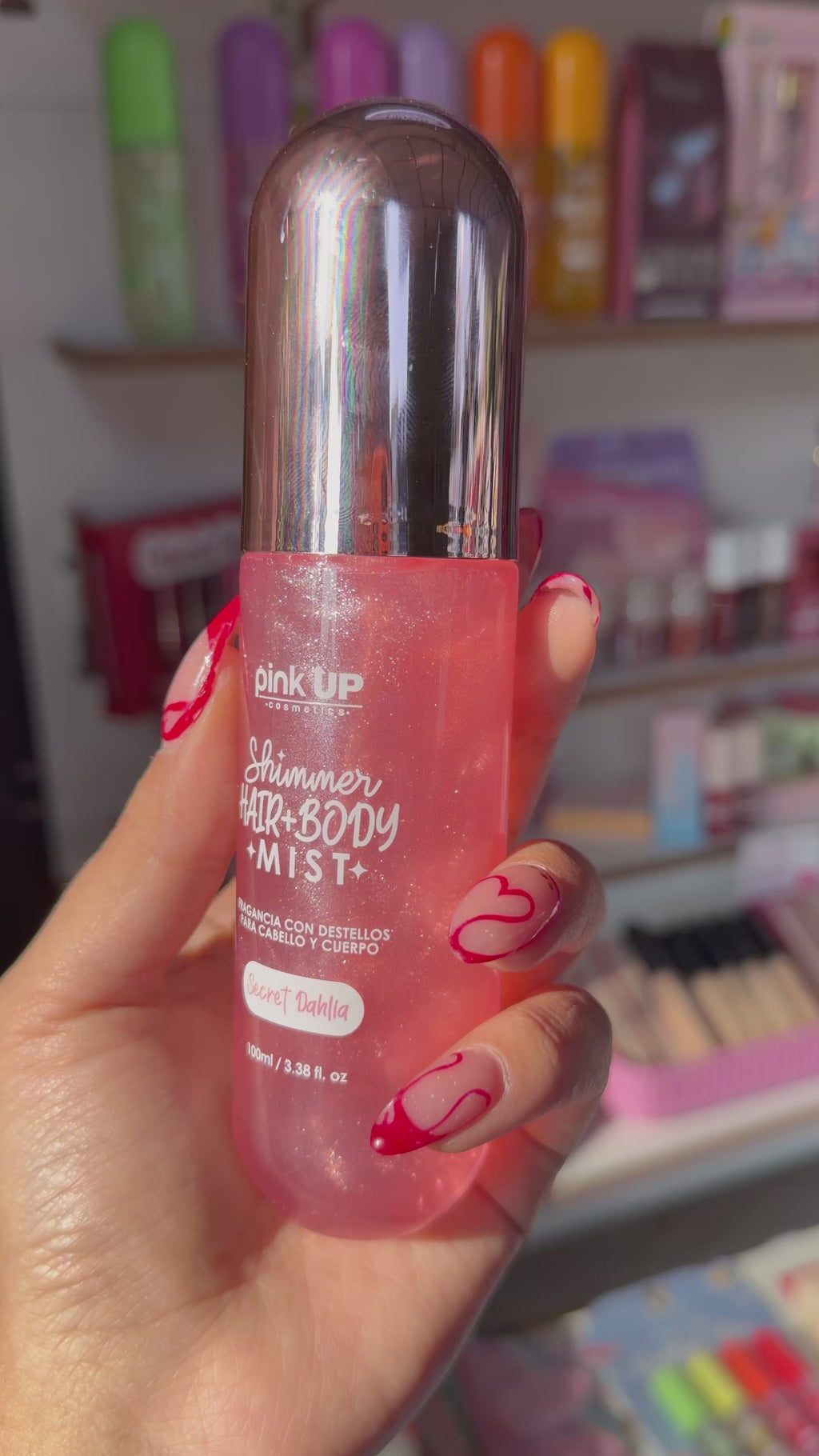 Shimmer Hair + Body Mist ✨ Glow + aroma en un solo spray