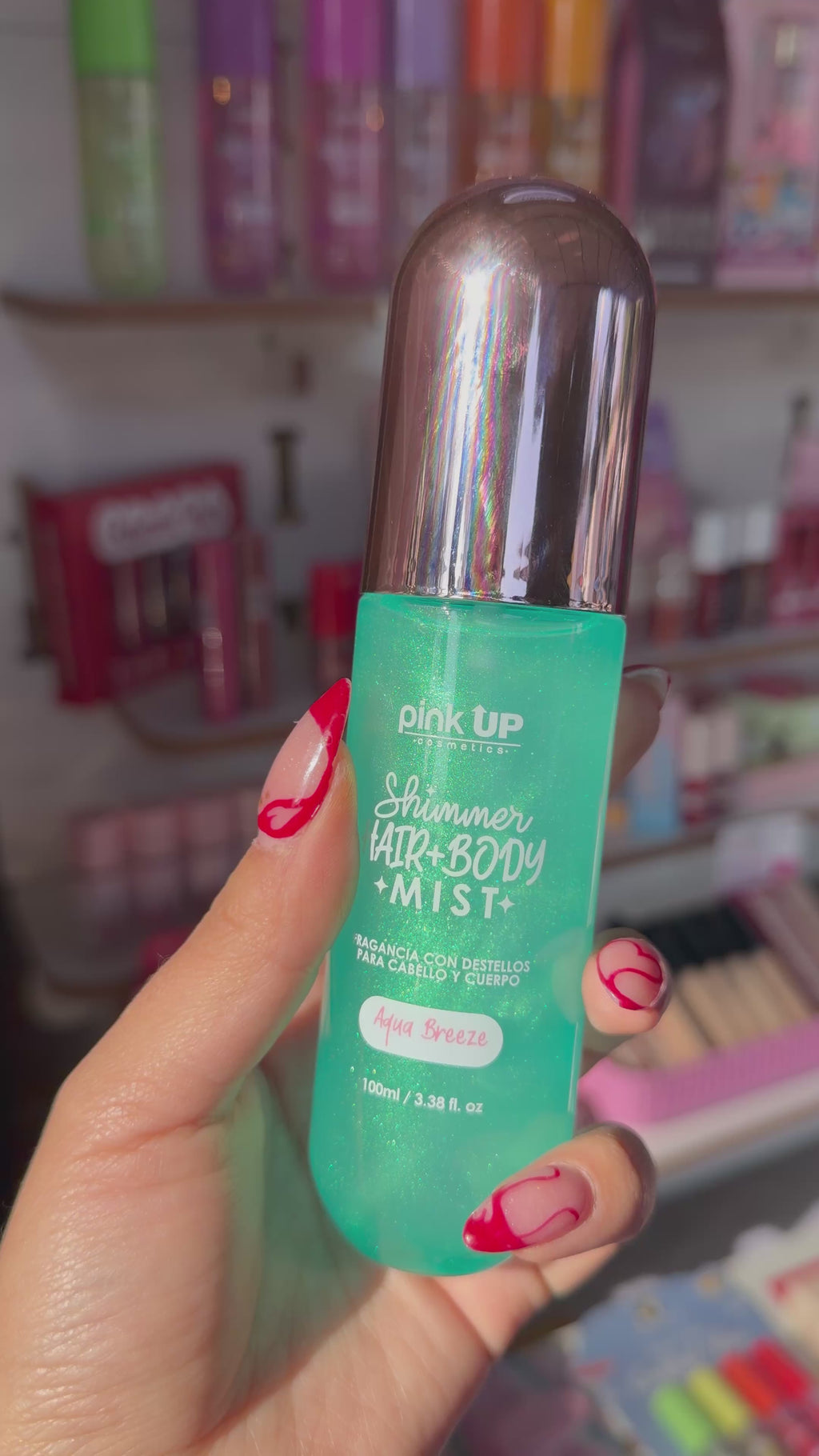 Shimmer Hair + Body Mist ✨ Glow + aroma en un solo spray